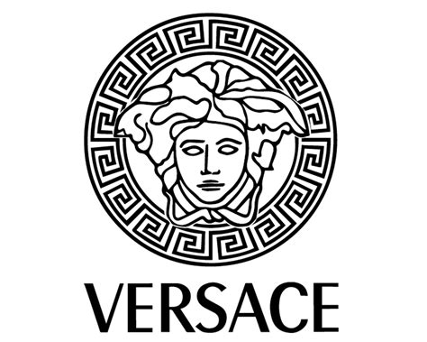 quien es el logo de versace|versace logo drawing.